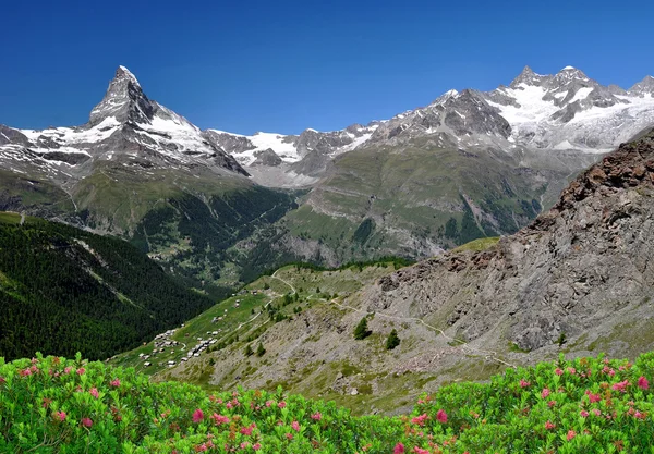 Cervino - Alpi svizzere — Foto Stock