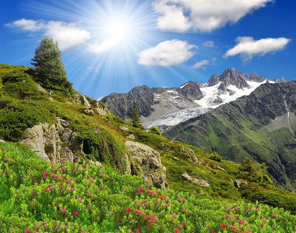 Saboya Alpes-Europa — Foto de Stock