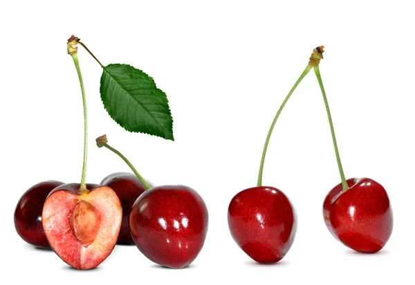Cherry geïsoleerd — Stockfoto