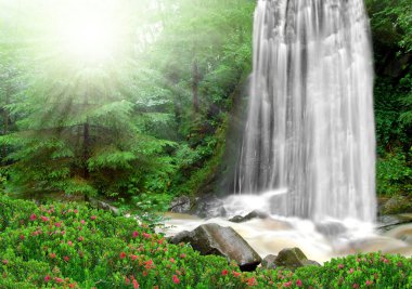 Waterfalls clipart