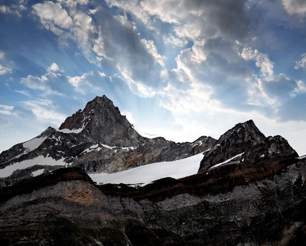 Zinalrothorn - İsviçre Alpleri — Stok fotoğraf
