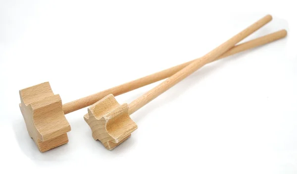 Batedor de madeira — Fotografia de Stock