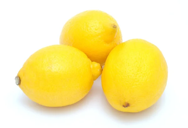 Tři citrony — Stock fotografie