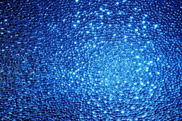 Abstraktes blaues Glas — Stockfoto