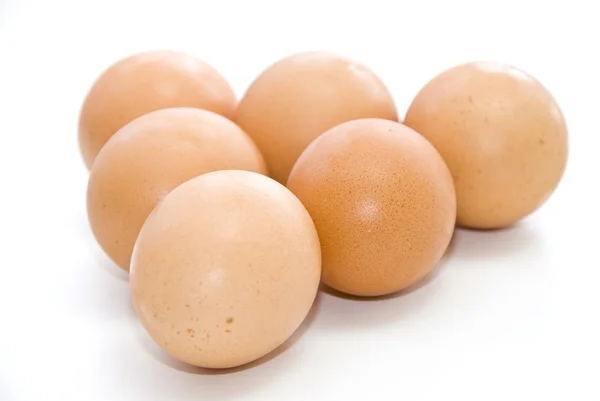 Sei uova — Foto Stock
