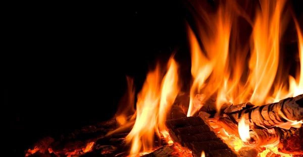 Detail of fire. — Stock Photo, Image