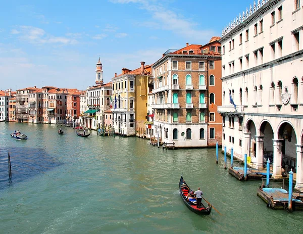 ヴェネツィアの主要な運河. — ストック写真