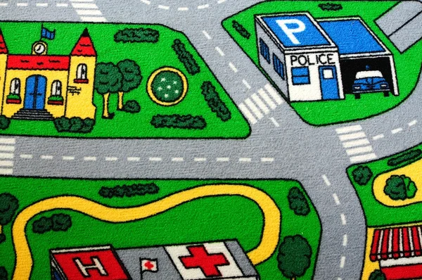 儿童地毯 — 图库照片