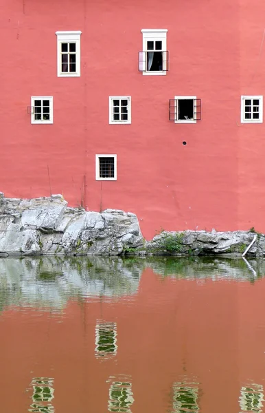 Замок Червена Лхота в Чехии . — стоковое фото