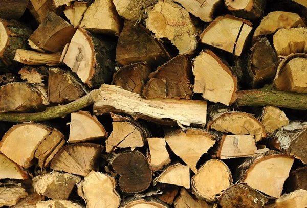Stack av trä — Stockfoto