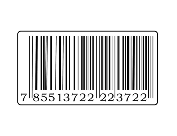 Rótulo código de barras —  Vetores de Stock