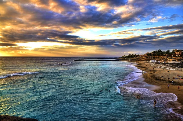Niesamowite plaży Teneryfa — Zdjęcie stockowe