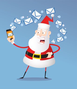 Noel Baba'ya mektup telefon okuma