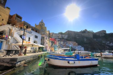 Procida, Naples. Italy clipart