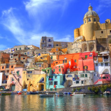 Procida, Naples. Italy clipart