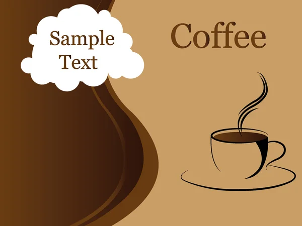 Káva — Stockový vektor