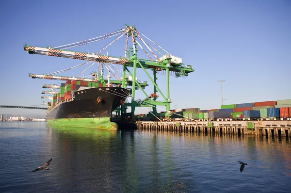 Containerfracht — Stockfoto