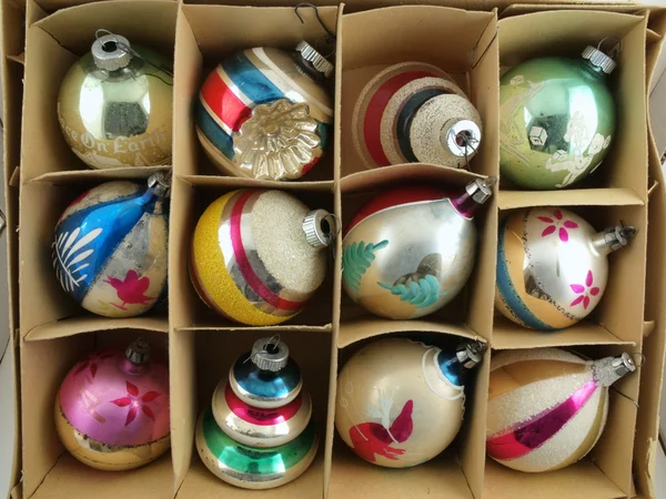 Christmas Ornament Box — Stockfoto