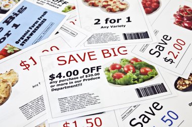 Fictional Coupon Background clipart