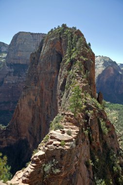 Angel's Landing Zion Canyon clipart