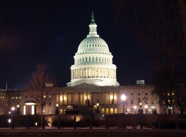 US Capitol Night clipart