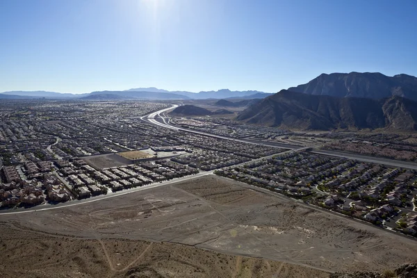 Lone Mountain View Nevada — Stock Photo, Image