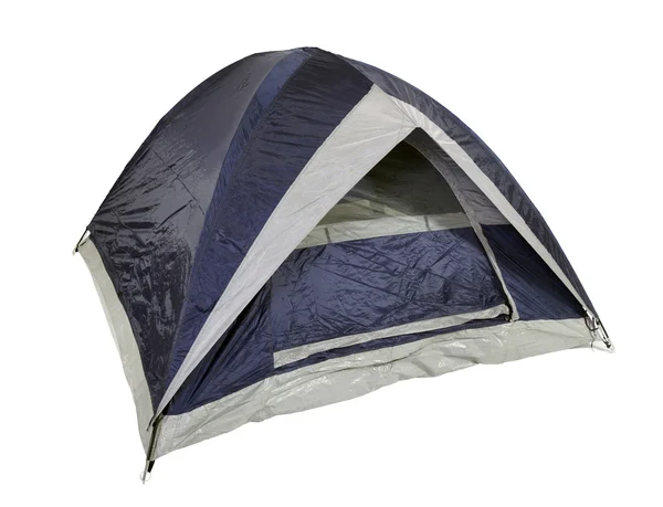 Nuova tenda blu — Foto Stock