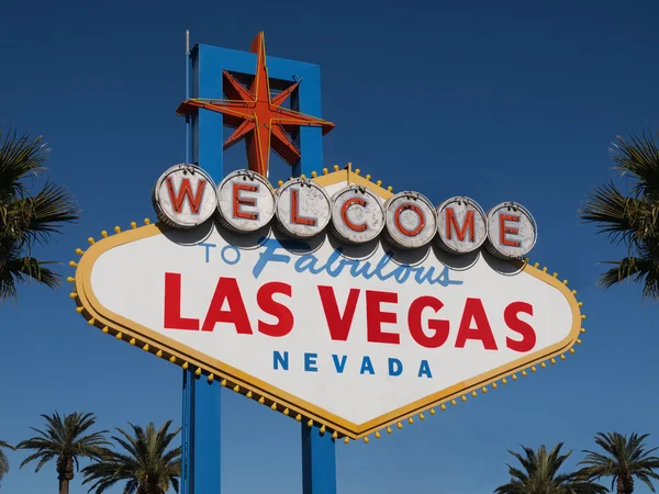Vítejte v Las Vegas — Stock fotografie
