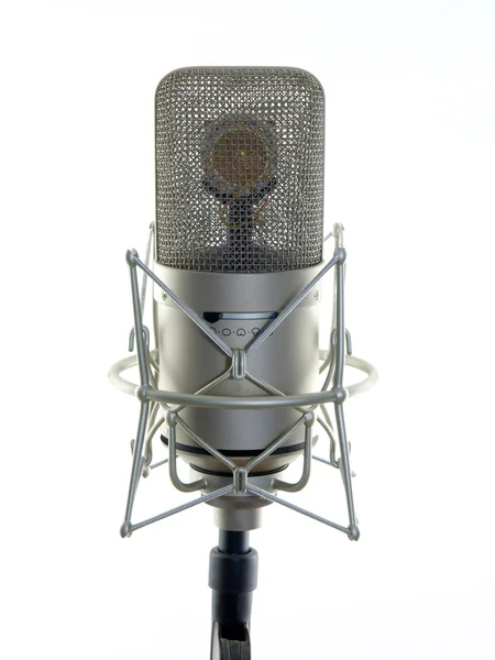 专业音响工作室 mic — 图库照片
