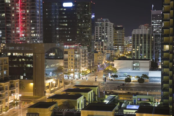 San Diego Noite — Fotografia de Stock