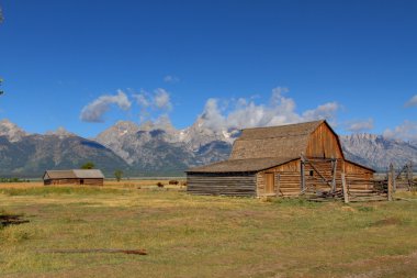 grand tetons ahırda Mormon satır