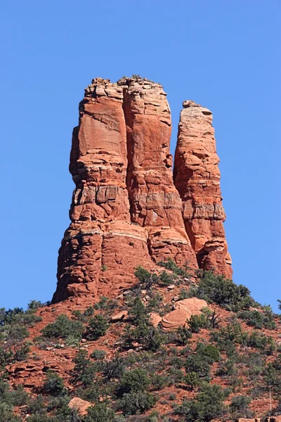 烟囱岩在亚利桑那州塞多纳 — 图库照片