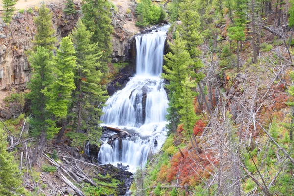 Undine водоспад в Yellowstone — стокове фото