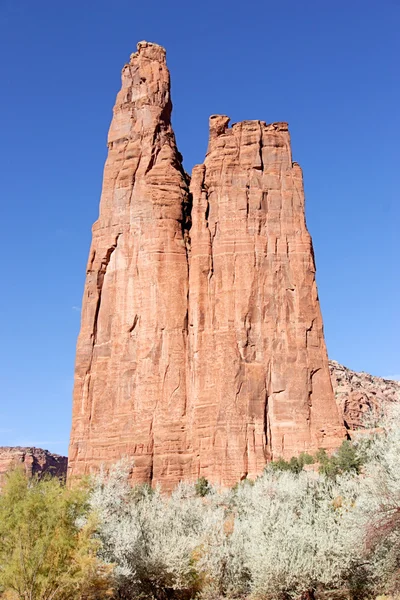 Spider Rock In Arizona — Stock Photo, Image