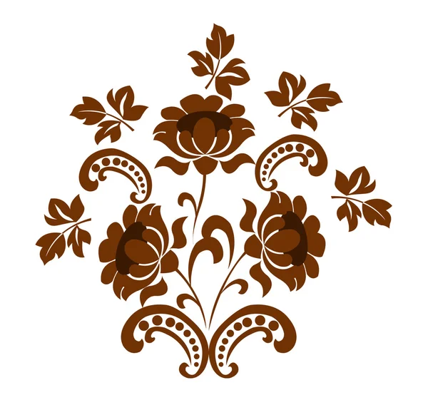 あなたの設計のための花柄のパターン — ストックベクタ