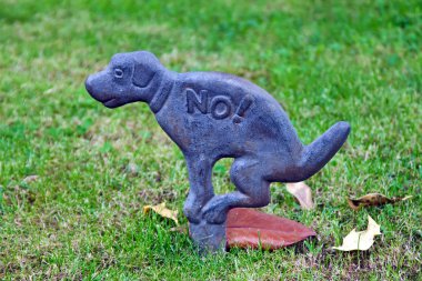 No dog fouling sign clipart