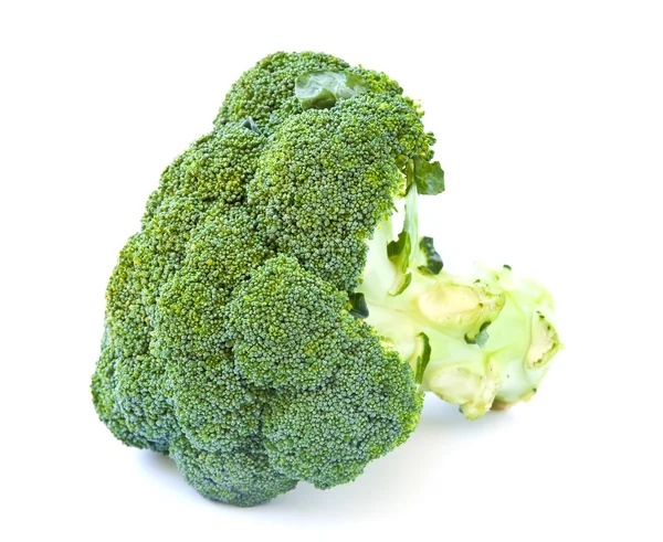 Brokkoli, isoliert auf weißem Hintergrund. — Stockfoto