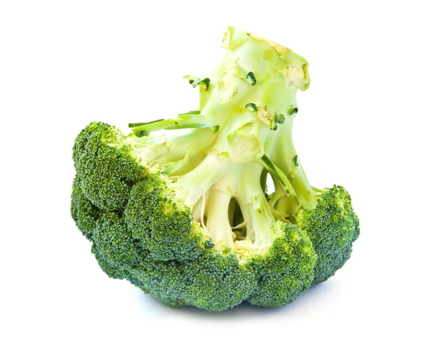Brócoli, aislado sobre fondo blanco . — Foto de Stock