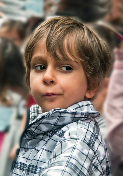 Портрет молодого хлопчика — стокове фото