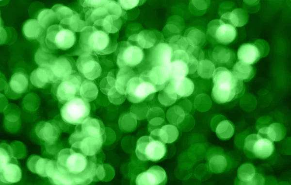 Vackra gröna bokeh — Stockfoto