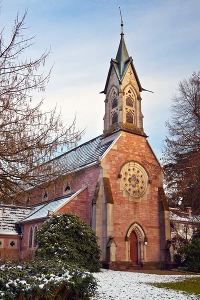 Evangelical Church. Europe, Germany, Baden-Baden — Stock Photo, Image