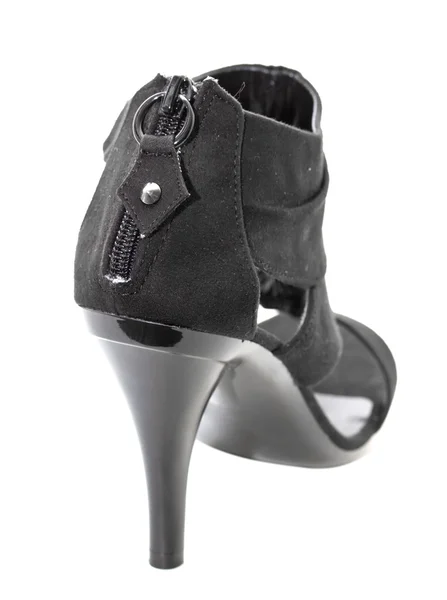 Zapato tacón alto negro —  Fotos de Stock