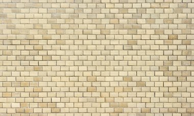 Very high resolution texture of creamy bricks wall clipart