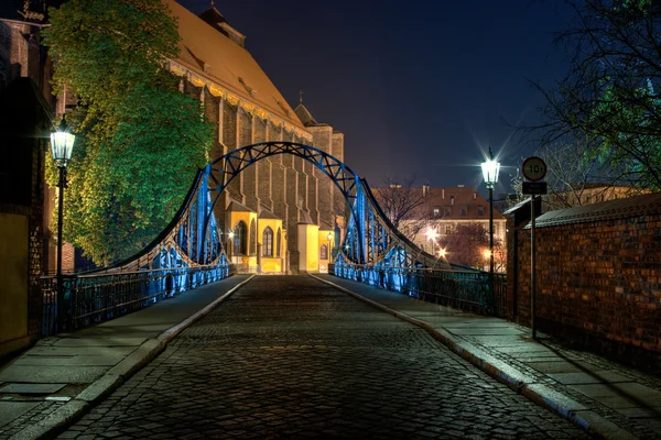 Tum sziget Wroclaw-ban — Stock Fotó
