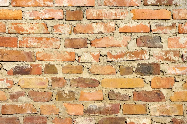 Parede de tijolo velho para textura — Fotografia de Stock