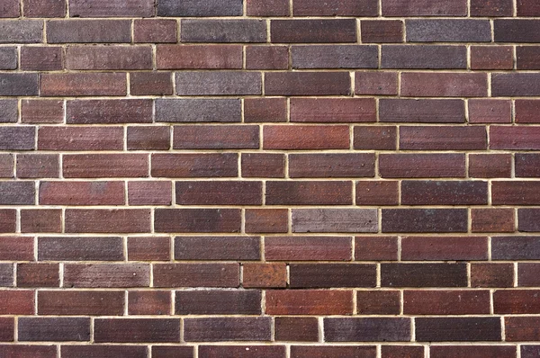 Struttura della parete per sfondo con mattoni marroni — Foto Stock