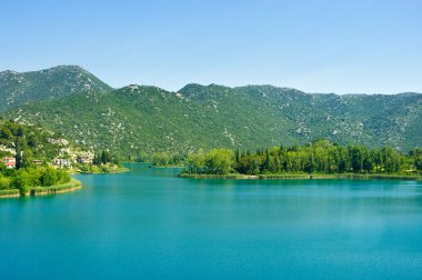 Hırvatistan'daki bacinska Gölü