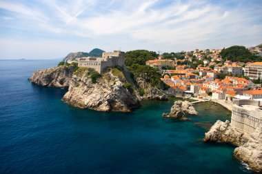 Citadel in Dubrovnik, Croatia clipart