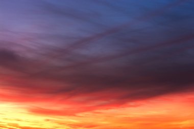Colorful sky texture