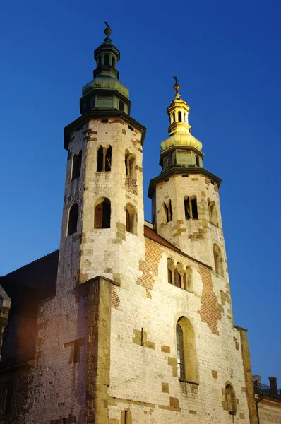 Kościół St. andrews w Kraków, Polska — Zdjęcie stockowe
